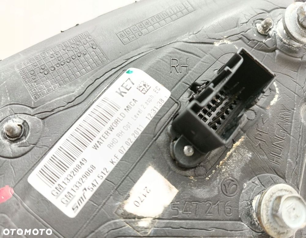 LUSTERKO PRAWE OPEL INSIGNIA A LIFT 13 PIN Z22A - 4