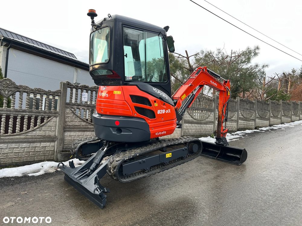 Kubota U20-3α * Minikoparka Kubota U20-3 * Zerowy Obrys * 2,5 Tony * Stan IDEALNY * - 15
