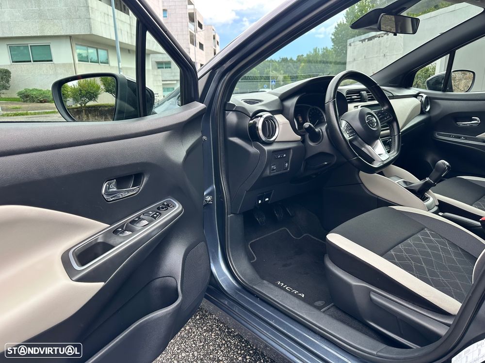 Nissan Micra 1.0 IG-T N-Design Black P.Navi - 22