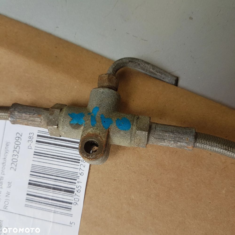 korektor siły hamowania trójnik hamulcowy przewód rurka chamulca aixam ligier chatenet italcar town life jak nowy oryginał.  wszystkie części - 5