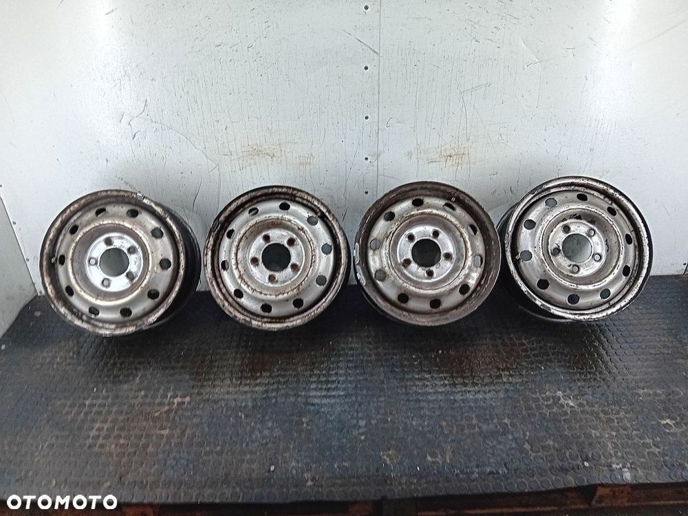 FELGI STALOWE KOMPLET 16 NISSAN INTERSTAR II RE16003  6J16H2D ET66 - 1