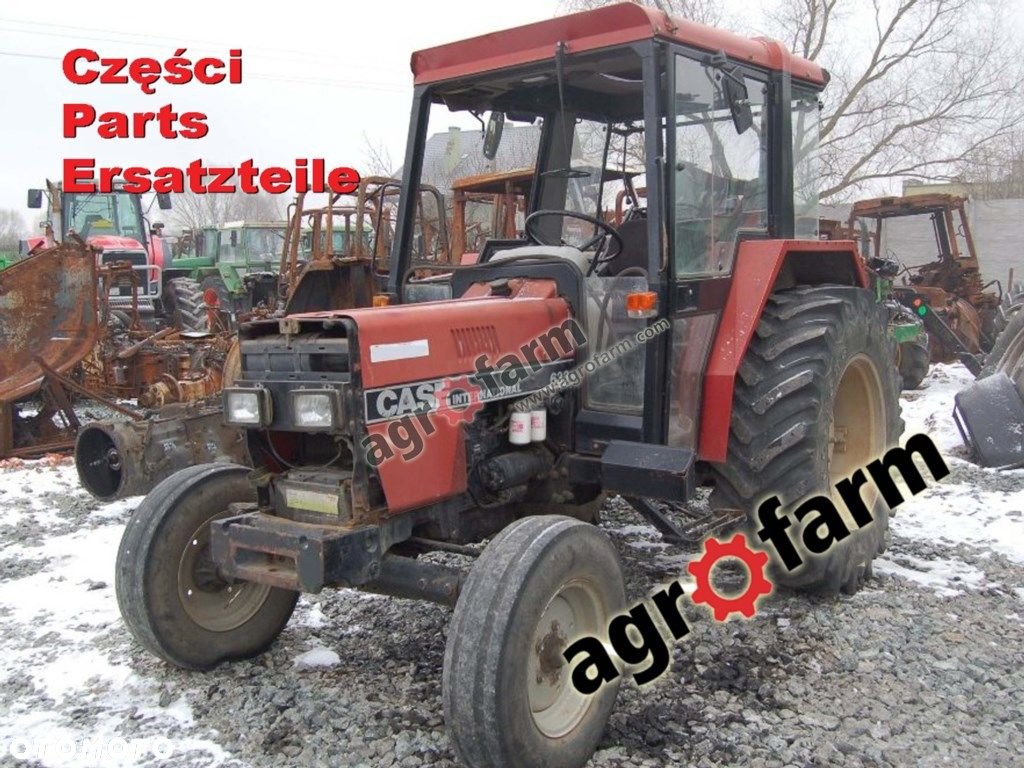 Case 633 części, skrzynia biegów, silnik, most, oś - 2