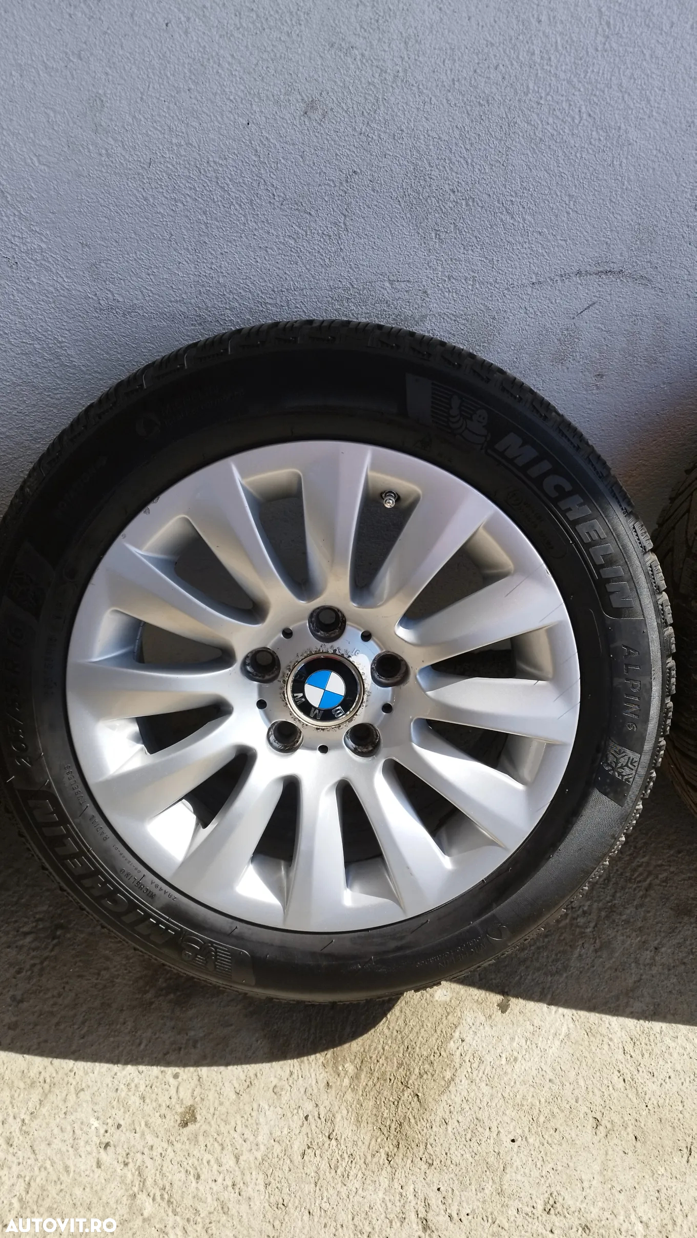 Set jante aliaj BMW Style 282 7j16 et 31 cu anvelope de iarna 205/55/16 - 4