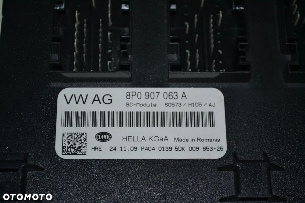 AUDI A3 8P LIFT 08-12 MODUŁ STEROWNIK BCM 8P0907063A - 5