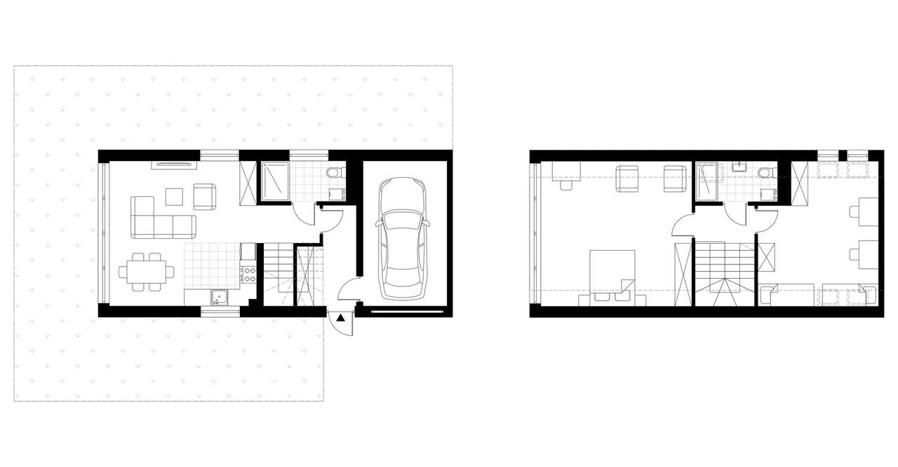 3-pokojowy dom 106m2 + ogródek Bezpośrednio - Pełny obrazek: 4/13