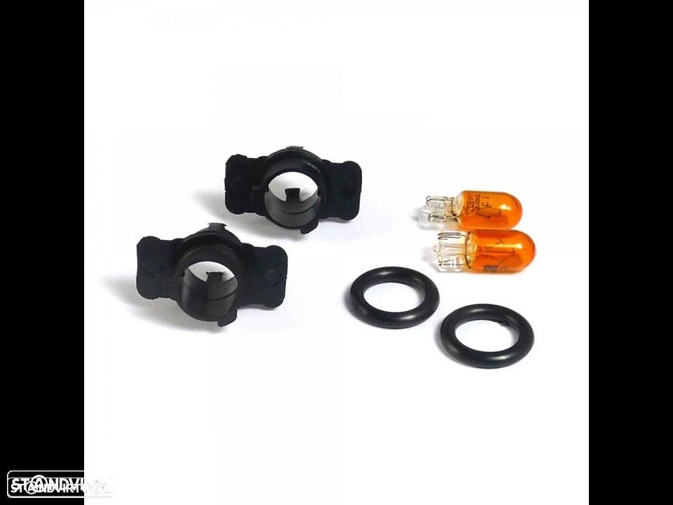 Piscas laterais + lâmpadas cromadas para VW Bora, Golf 3, Golf 4, caddy, fox, Eos, Lupo, Passat 35i, 3B, 3BG, Polo 6N, 6N2, 9N, vento, T5, Sharan, jetta 3, Multivan Transporter, Vento +96 fundo smoke ou em cristal - 9