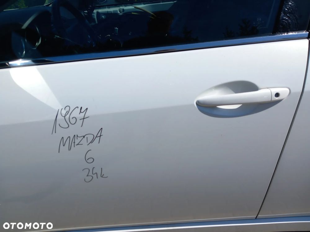 MAZDA 6 GH DRZWI LEWE PRZEDNIE LEWY PRZÓD KOLOR: 34K - 3