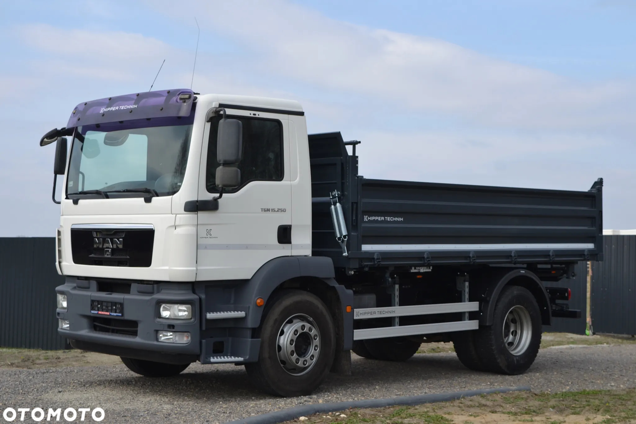 MAN TGM 15.250 18.250 Nowy 3-stronny WYWROT KIPER WYWROTKA SALON PL Przebieg tylko 171 000 km UNIKAT TGL Atego Axor Antos - 9