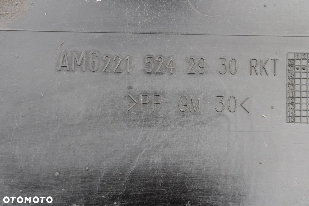 Oryginalna osłona płyta pod silnik OE Mercedes CL CL63 AMG W216 C216 A2215242930 - 10