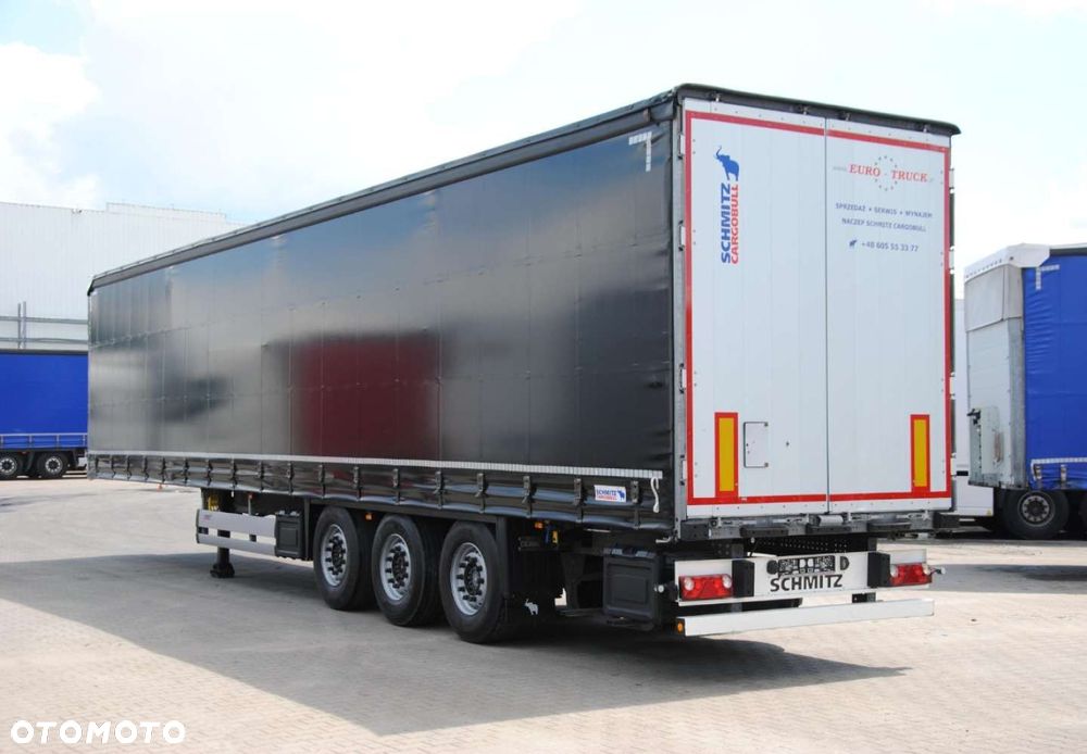 Schmitz Cargobull SCS kurtyna, podnoszona oś - 6