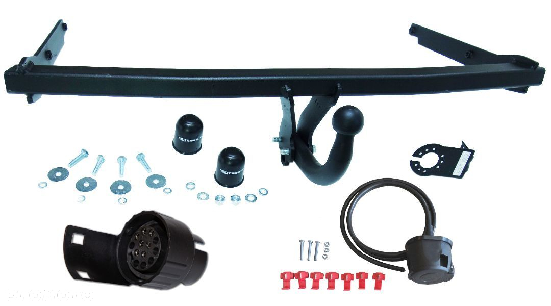 FORD FOCUS C-MAX CMAX MK1 + FACELIFTING FL 2003-2010 HAK HOLOWNICZY + WIĄZKA + GNIAZDO 7 PIN - 2