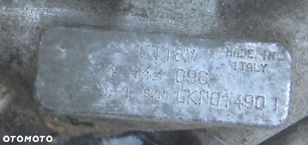 turbo sprężarka turbina VECTRA C 2.2 DTI 24443096 - 2