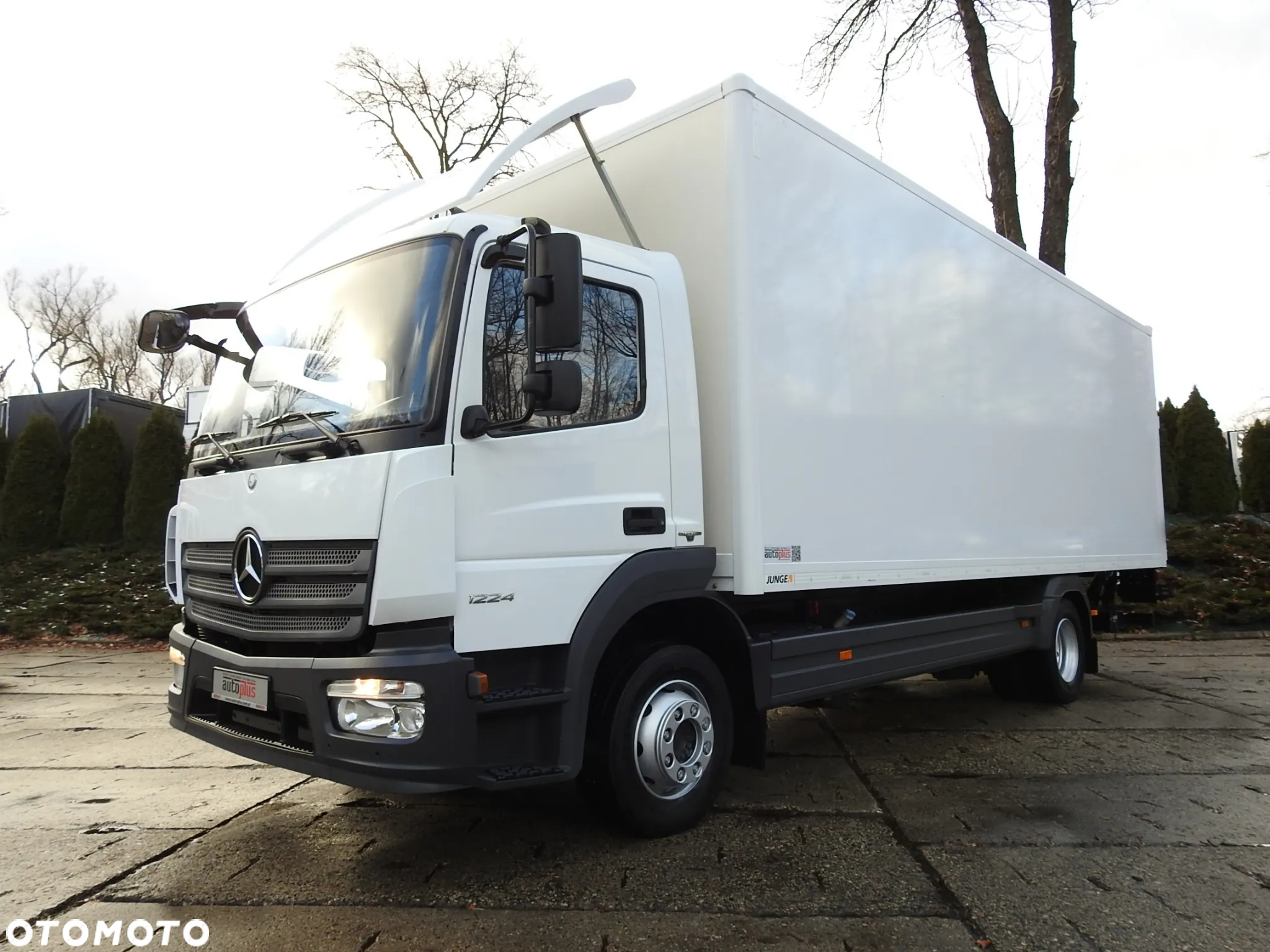 Mercedes-Benz ATEGO 12.24 KONTENER WINDA 18 PALET TEMPOMAT KLIMATYZACJA AUTOMAT BLIŹNIACZE KOŁA 7698KM [ 929526 ] - 22