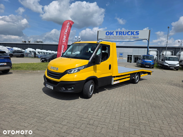 Iveco 35S18 Pomoc Drogowa Najazd Laweta Krajowy Ledy Nawigacja