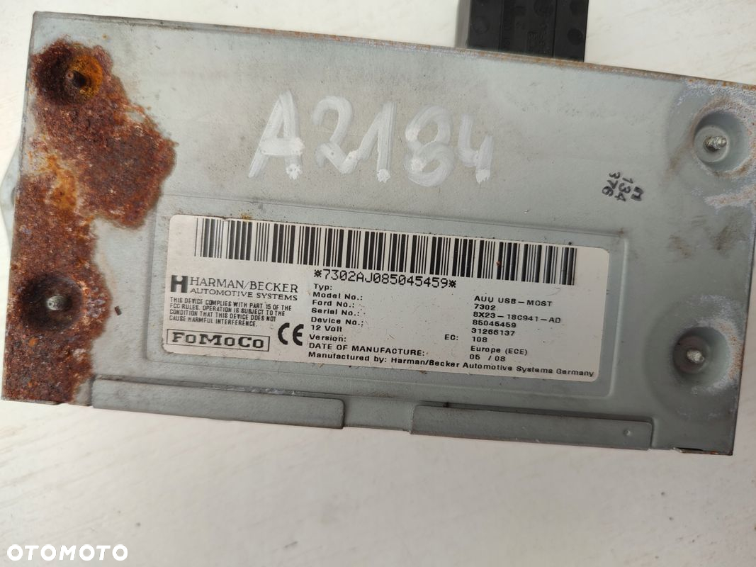 Moduł MOST USB JAGUAR XF X250 8X23-18C941-AD EUROPA - 4