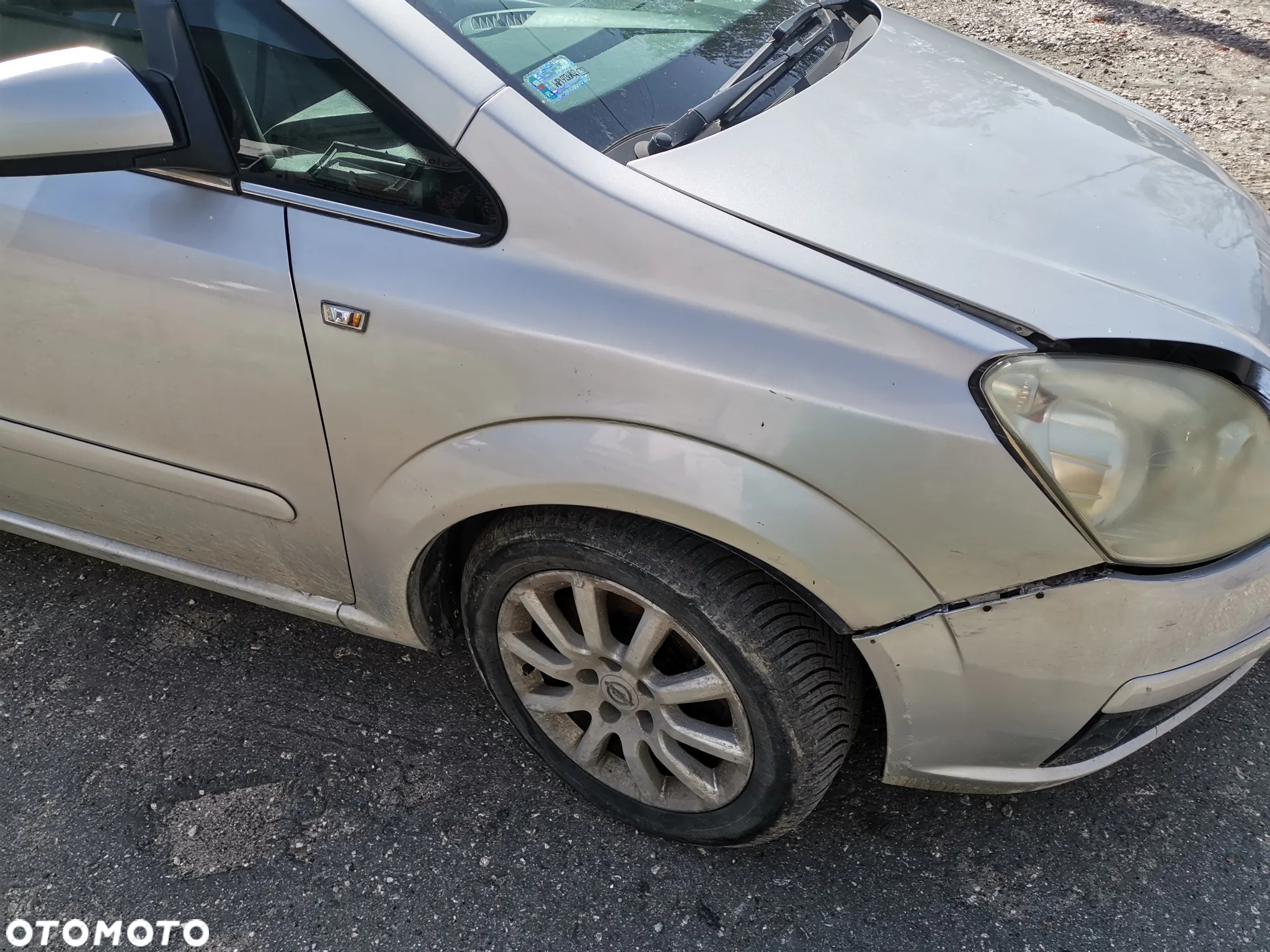 Opel Zafira B kod lakieru Z157 maska zderzak drzwi blotnik skrzynia lampa szyba - 3