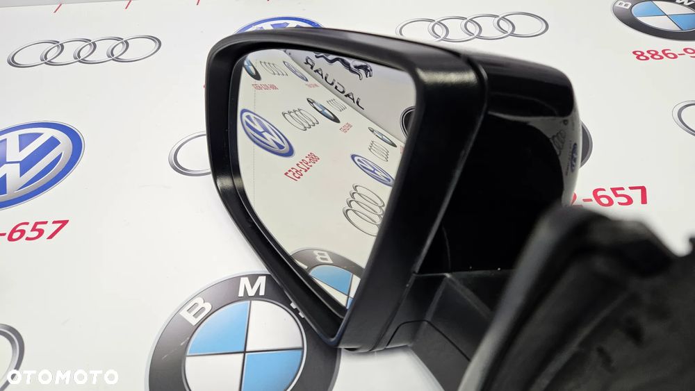 BMW X6 E71 LCI Lusterko lewe Lusterko kierowcy 3 PIN KAMERA FOTOCHROM EUROPA Black Sapphire Metallic 475/9 - 6