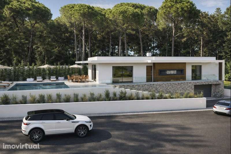 Moradia T3 C/Suite de Luxo Contemporânea com Piscina-Progecto aprovado - Grande imagem: 3/5