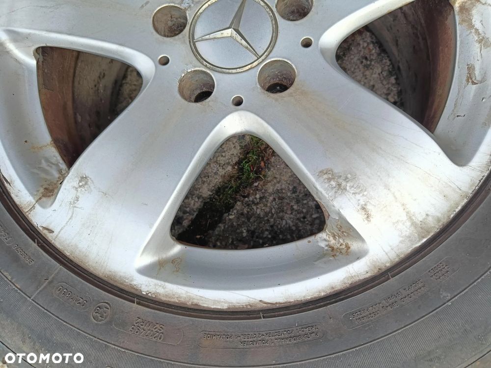 MERCEDES W211 VITO KOŁA Felgi Aluminiowe Opony letnie 5X112 16 Oryginał - 32