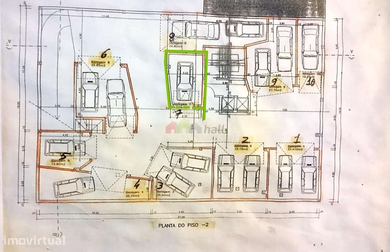 Garagem com 14,58 m2 na Praça do Brasil, em Setúbal - Grande imagem: 5/5