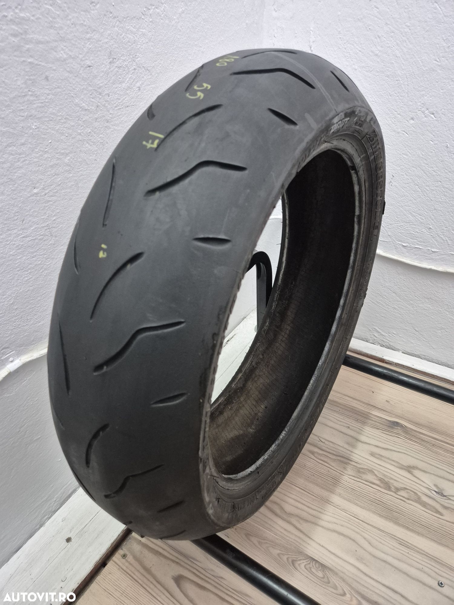 Anvelopa moto 180 55 17 Bridgestone Bt016 - 1