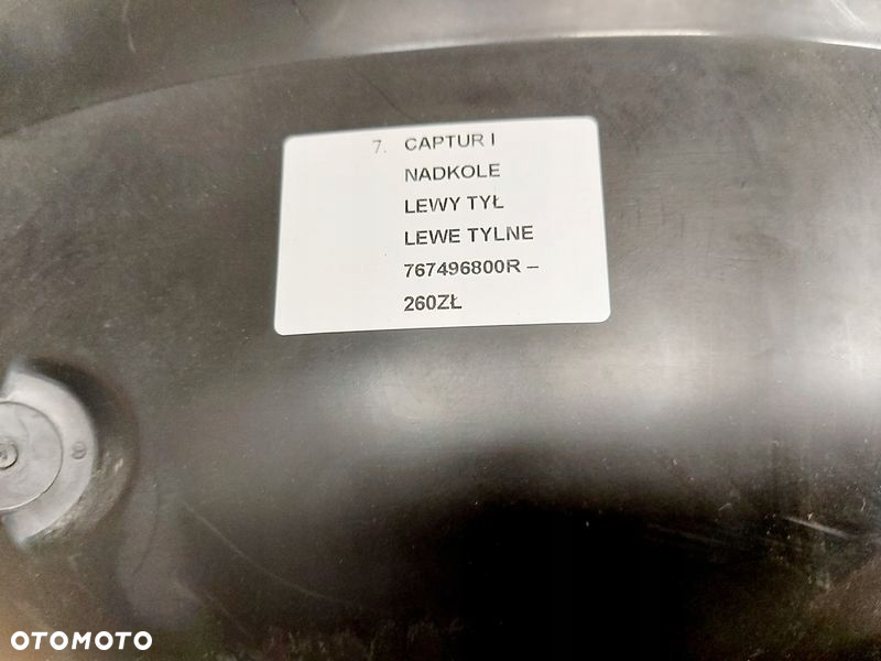 RENAULT CAPTUR I NADKOLE LEWY TYŁ LEWE TYLNE - 5