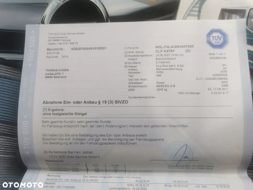 Opel Vivaro L1H1 Tour Cosmo - 28