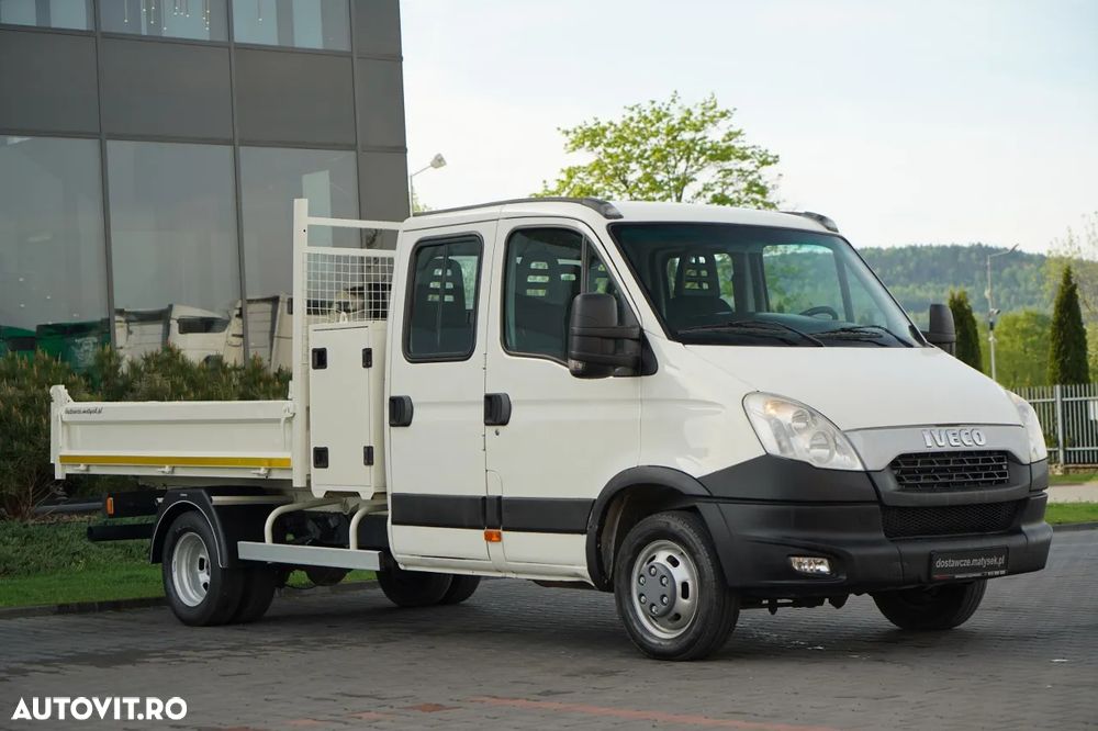 Iveco DAILY 35-130 / BASCULATOR / CU DOUA OPȚIUNI - 7 LOCURI / DOUĂ LOCURI / MANUAL / IMPORTAT - 10