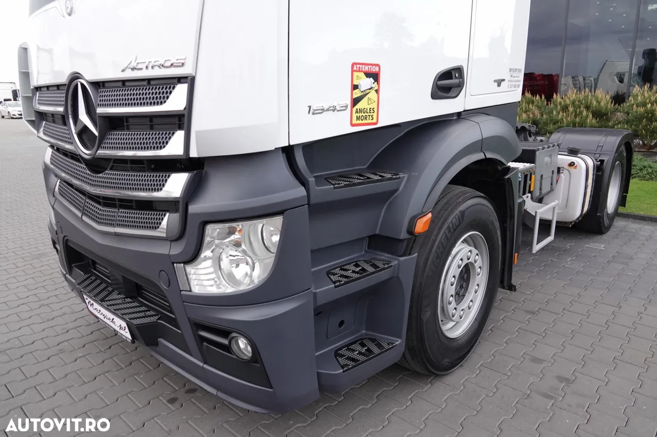 Mercedes-Benz ACTROS 1843 / RETARDER / HIDRAULIC / LOW CABIN / 2017 - 12