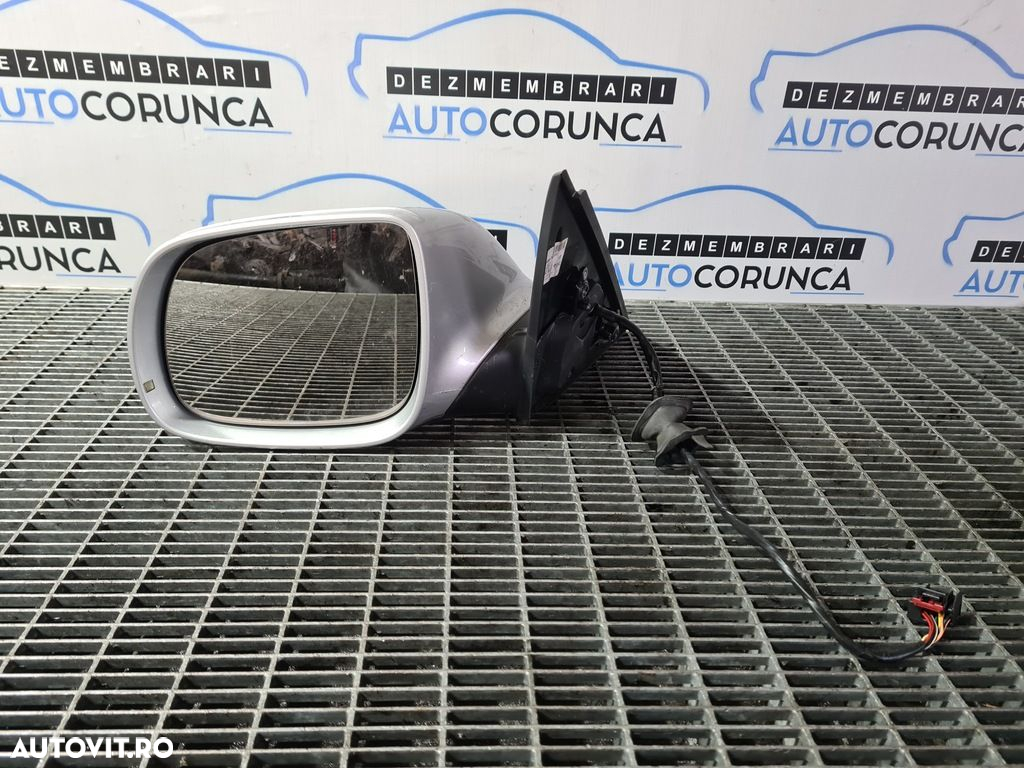 Oglinda stanga AUDI Q5 2008 - 2012 4 Usi GRI (1089) Rabatabile ZGÂRIATA - 4