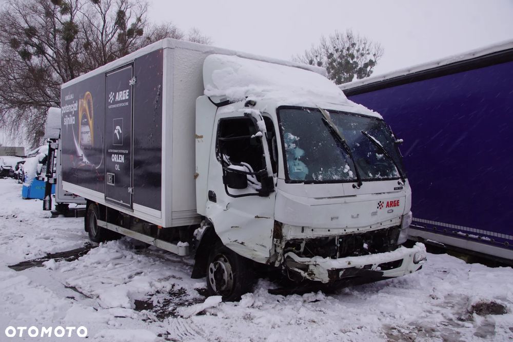 Auto na części - Fuso Canter 9C18 3.0 D 175 KM 4P10 Duonic 2020R Silnik Skrzynia Drzwi Lampa Lusterko Klamka Szyba Owiewka Osłona Kontener Zabudowa Deska Kokpit Sterownik Moduł Czujnik Licznik Panel - 1