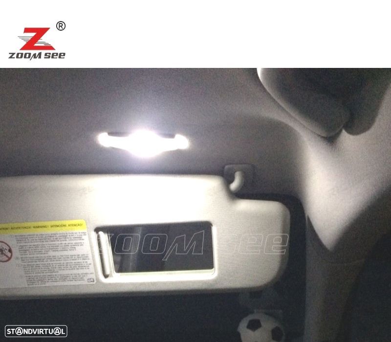 KIT COMPLETO DE 22 LÂMPADAS LED INTERIOR PARA VOLKSWAGEN VW TRANSPORTER CARAVELLE MK5 T5 2003 -2015 - 3