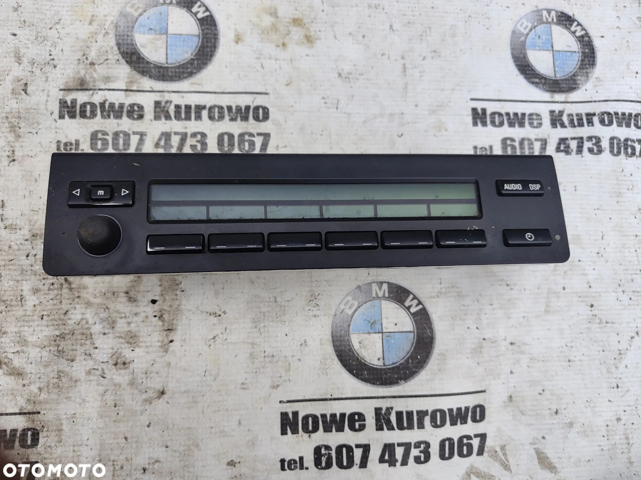 BMW E39 Wyświetlacz radia DSP 6909126 - 1