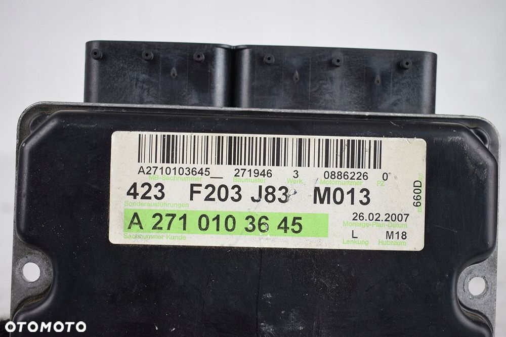 komputer sterownik * mercedes c w203 a2711532591 - 3