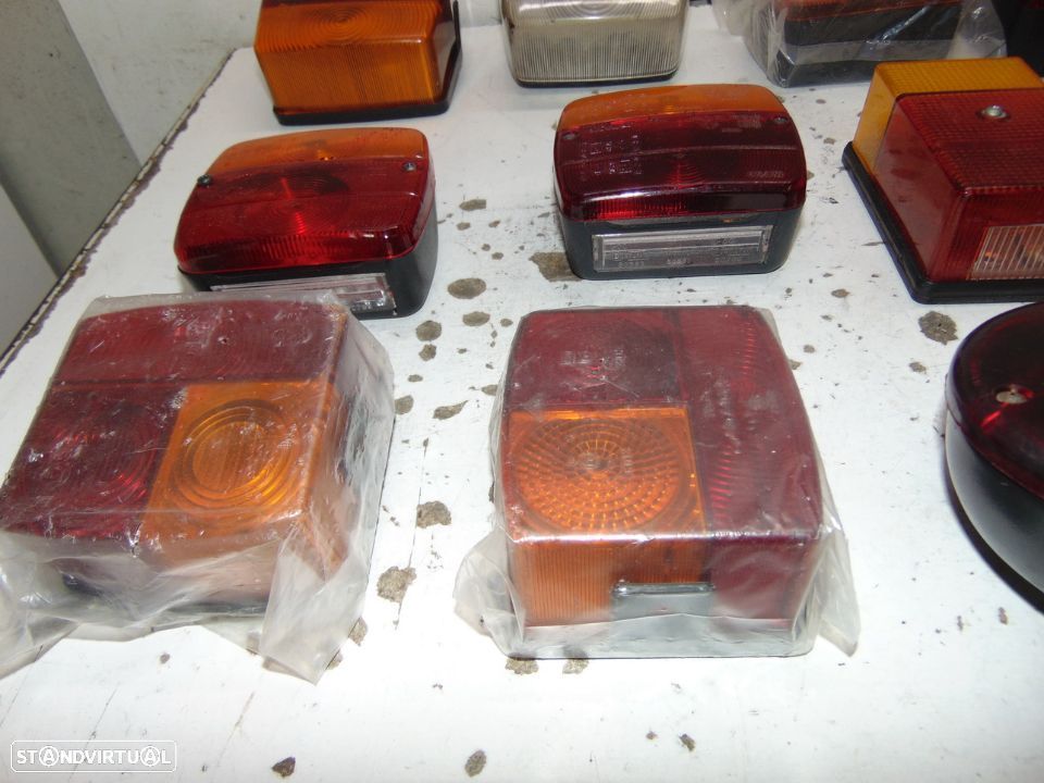 Antigos furgões, autocarros vidros de farolim - 5