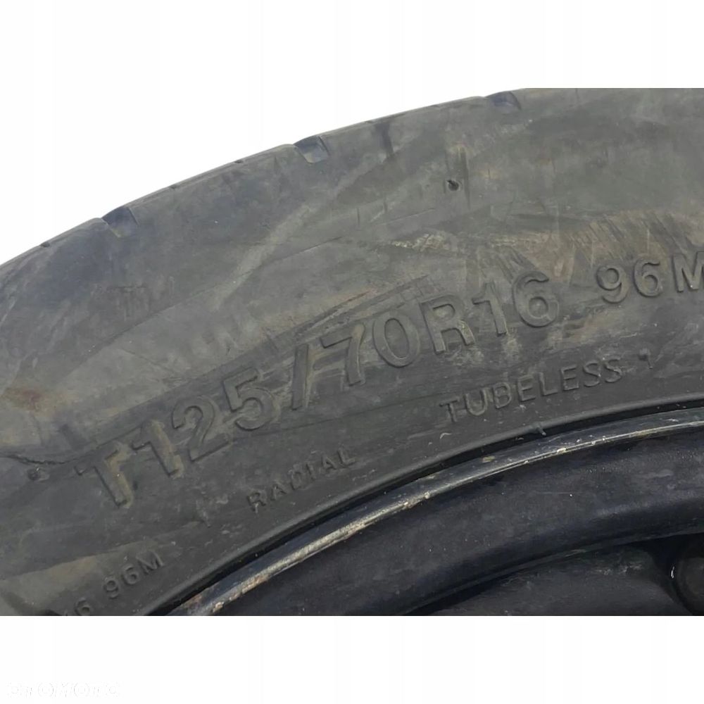 KOŁO DOJAZDOWE 125/70R16 5X112 1K0601027F SEAT LEON II ALTEA TOLEDO III - 4