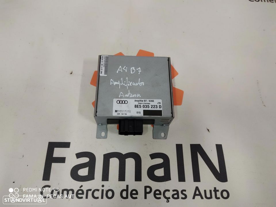 Amplificador de Antena Rádio - AUDI A4 B7 - 1