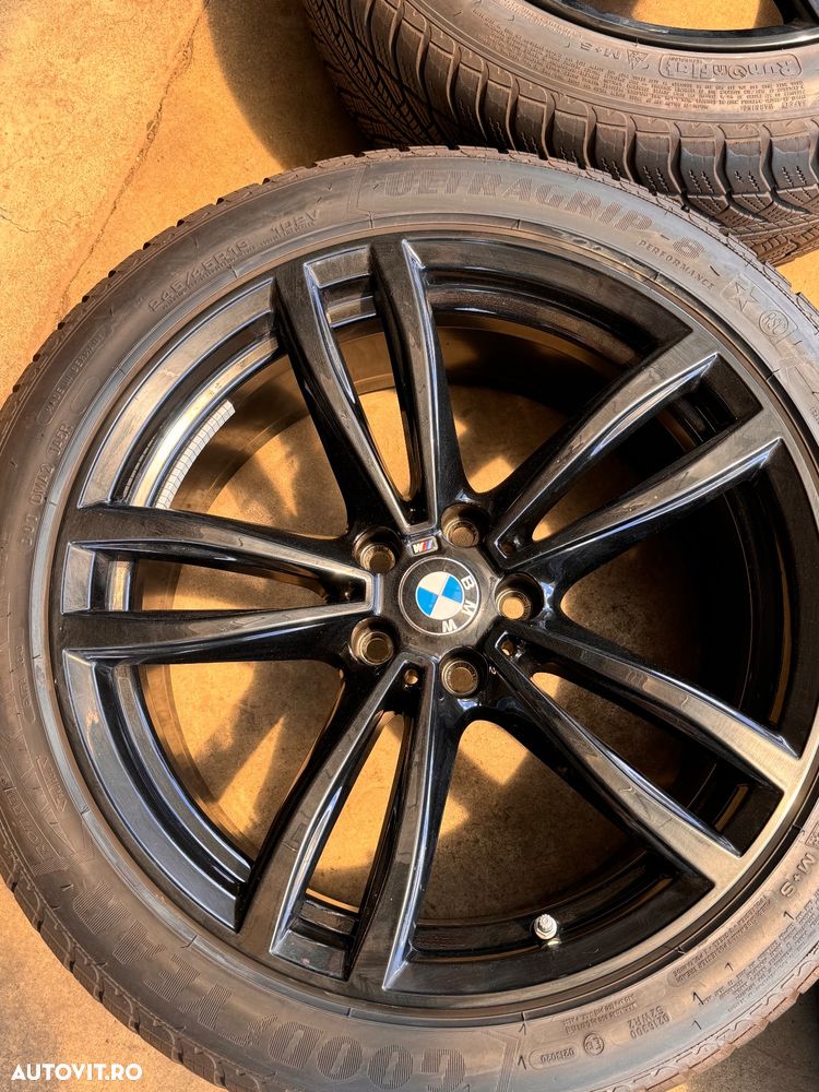 Vând set jante originale BMW pe 19”M pentru G11-12 cu anvelope de iarna - 6