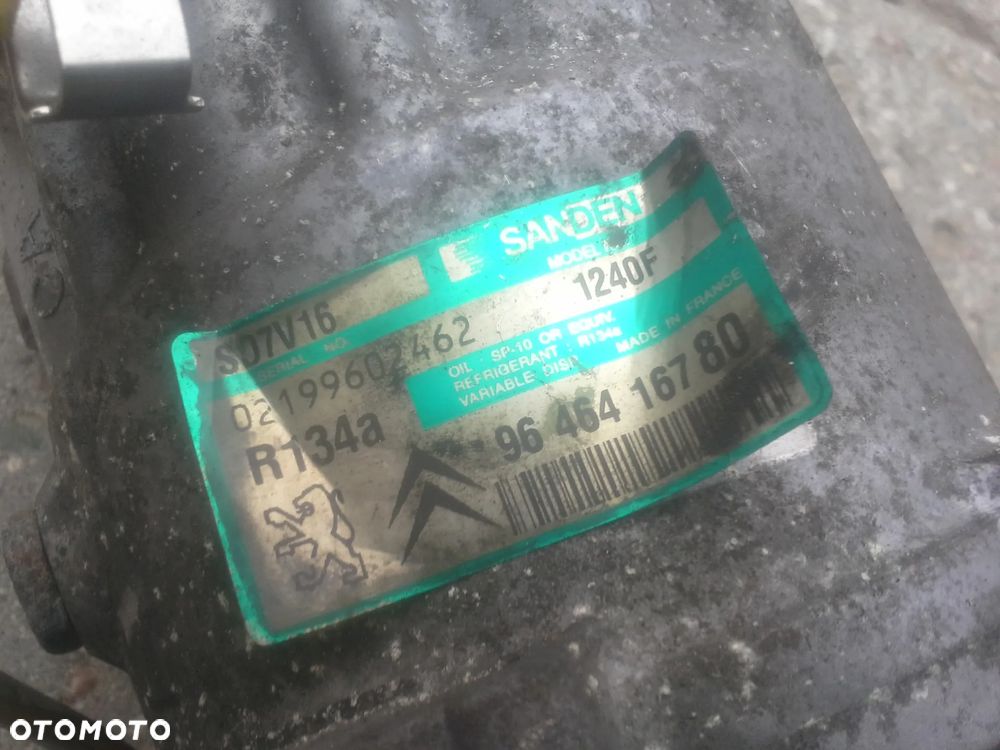 Citroen Xsara Picasso 2.0 HDi 9646416780 sprężarka, kompresor klimatyzacji - 2