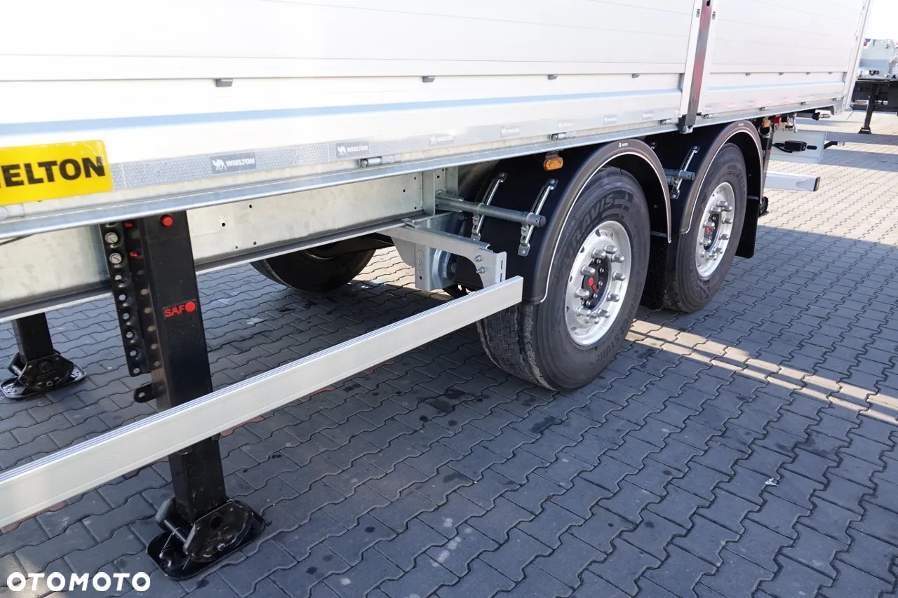 Wielton PRZYCZEPA BURTOWA / DO BUDOWLANKI / NOWA / 2025 ROK / DOSTĘPNA OD RĘKI / WAGA: 3800 KG / ALUFELGI - 11