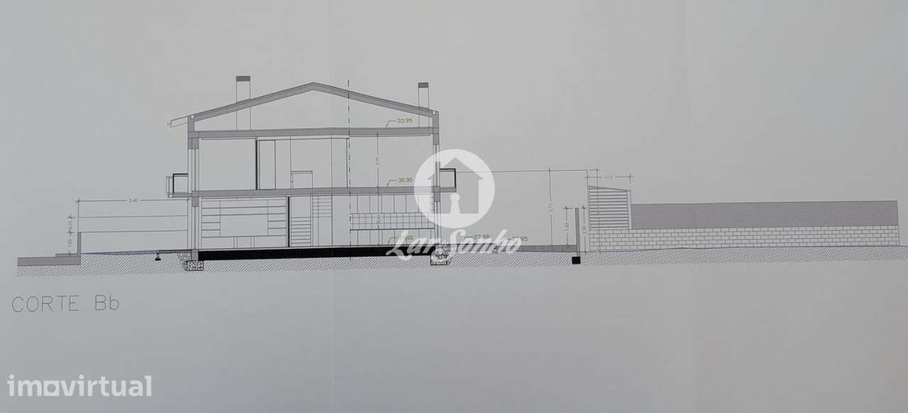 Lote com PIP aprovado para Moradia de Gaveto com 529 m² centro de V... - Grande imagem: 5/12