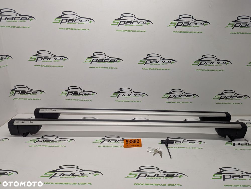 Bagażnik dachowy bazowy belki poprzeczki Mercedes ML W164 - 3