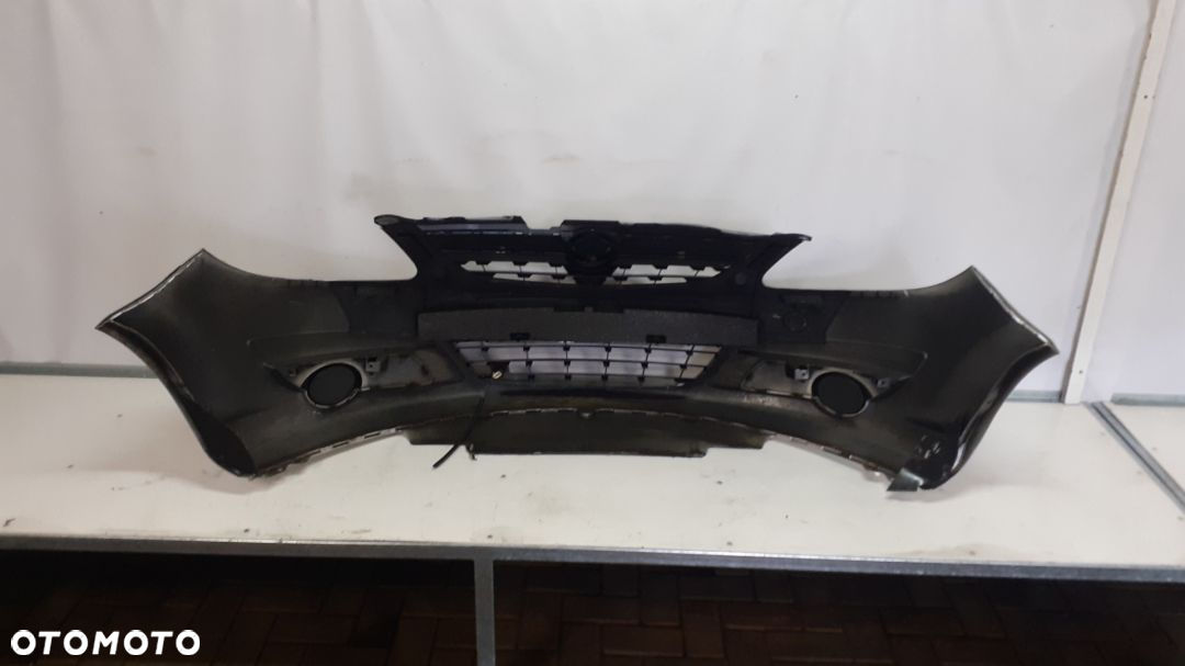 } ZDERZAK PRZÓD PRZEDNI DO OPEL CORSA D Z157 SREBRNY - 5