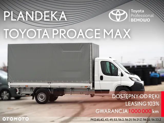Toyota Proace Max Plandeka