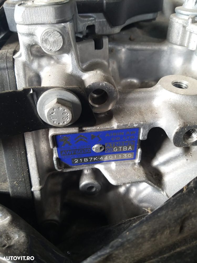 Vand Cutie De Viteze Automat cod: AWF8G30 20GTBA pentru Peugeot 3008 din 2021, 8 Trepte, 1.2 Benzina THP, THC - 1