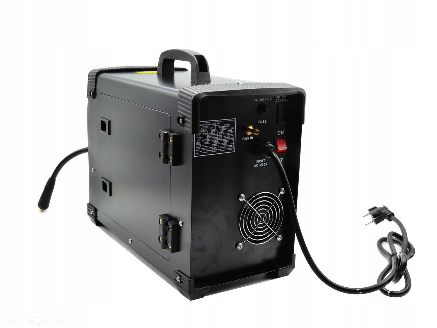 GEKO SPAWARKA 3w1 20-220A LCD MIG/TIG/MMA-220 OSPRZĘT  MASKA G80096 - 6