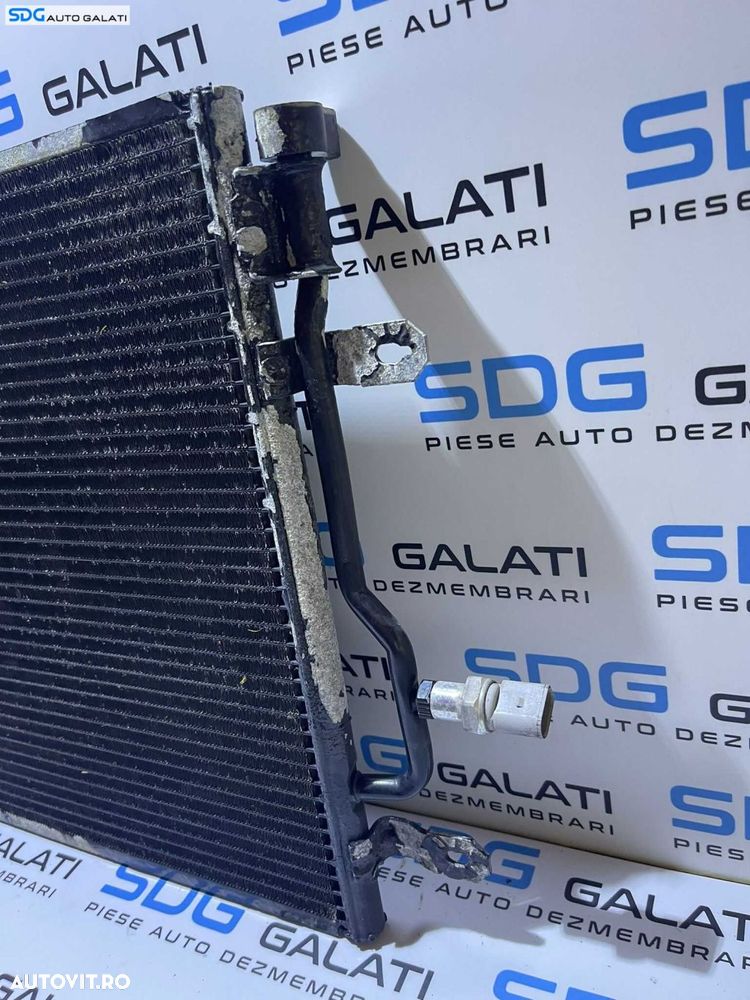 Radiator AC Aer Conditionat cu Senzor Audi A4 B6 2.5 TDI V6 AKE AYM BDG BCZ BFC 2001 - 2005 Cod 8E0260401D - 2