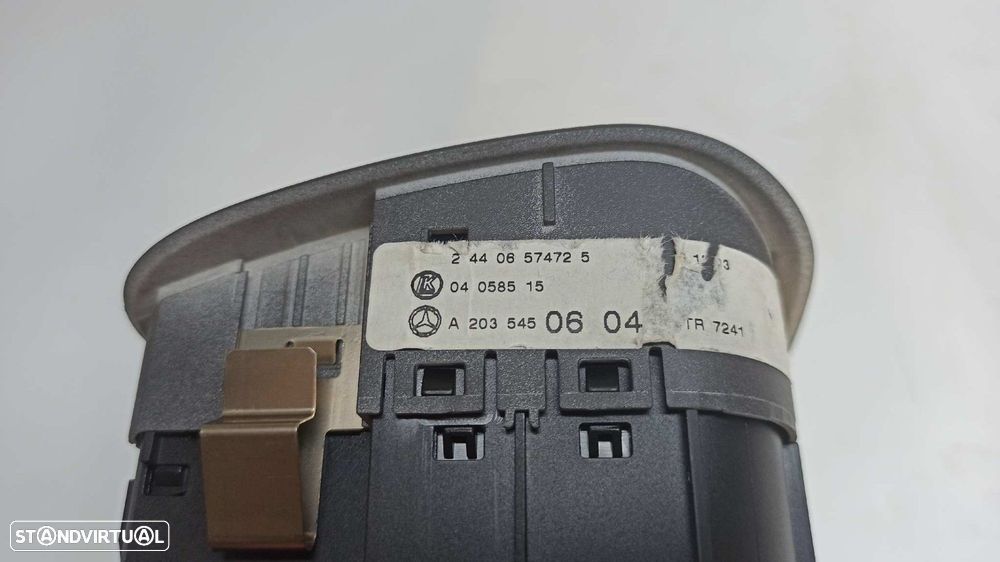 COMANDO DAS LUZES MERCEDES CLASE C (W203) SPORTCOUPE C 220 CDI (LA) (203.708) - 7