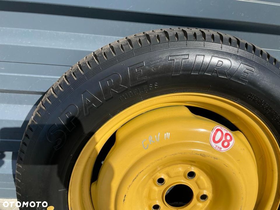 HONDA CR-V III IV 06-18 KOŁO DOJADOWE T155/90D17 - 3