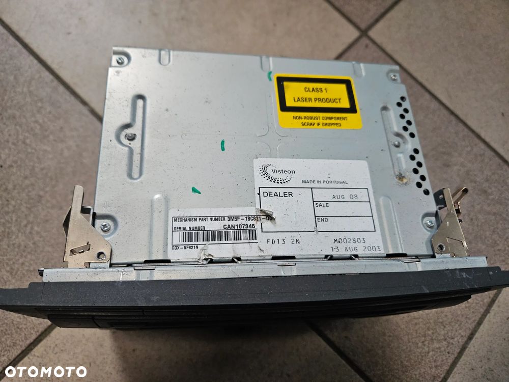 Radio radioodtwarzacz + KOD CD DVD Navi zmieniarka Ford Mondeo Mk3 lift 2005r 3S7T-18B988-AD - 2